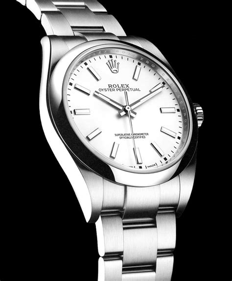 rolex oyster perpetual oro con quadrante bianco|rolex oyster date perpetuali.